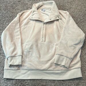 EUC Athleta Cozy Recover Snap Fleece XXL